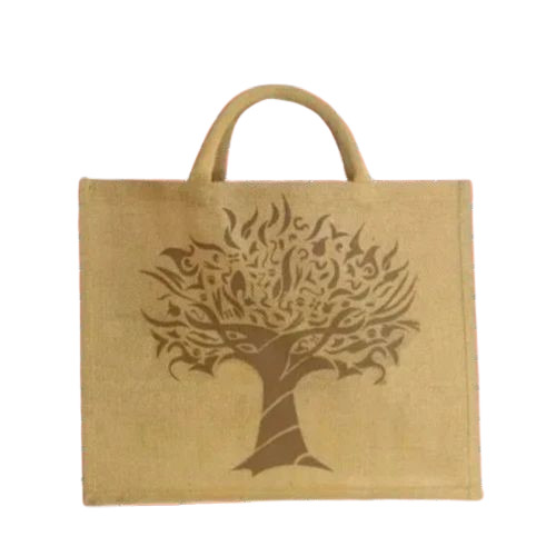 Printed Jute Bag - Color: Any