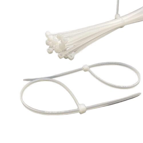 Self Locking Cable Tie - Brass Conductor FEP Insulation PE Jacket Any Color | High Tensile Strength Adjustable Length UV & Weather Resistant Smooth Edges