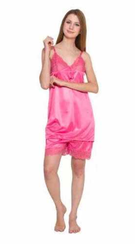 Womens Stylish Night Gown - Color: Multicolor