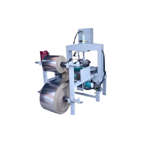 Automatic Paper Thali Making Machine - Color: White