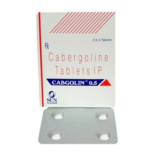 Cabergoline Tablet - Color: White