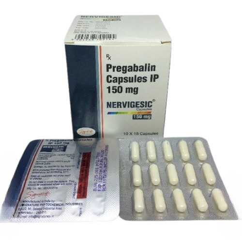 Pregabalin 150Mg Capsule - Color: White