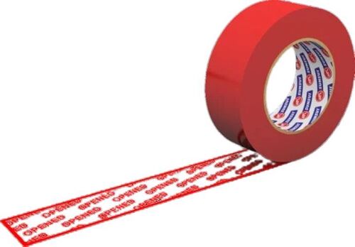 Security Packaging Tape - Color: Red