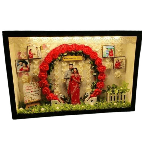 3D Photo Frame - Frame Color: Black