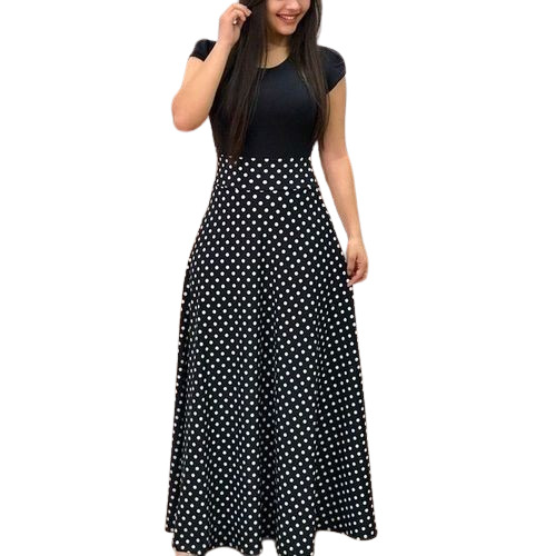 Black Anarkali Kurti - Color: All