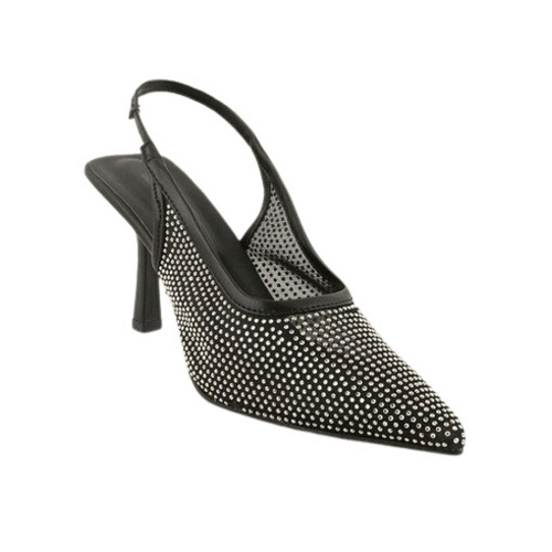 High Heel Sandals - Color: Black