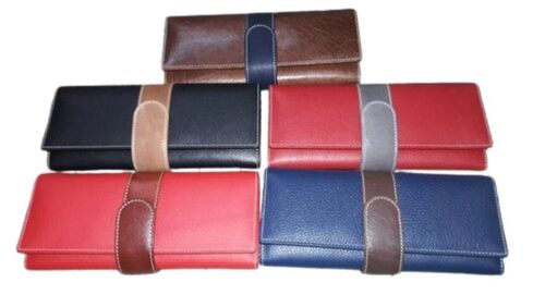 Ladies Leather Wallets - Color: All