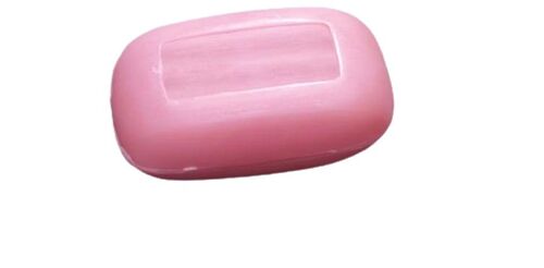 Natural Pink Soap - Aloe Essence, Moisturizing Bath Soap with Essential Oil Fragrance | Gentle on Skin, Rich Creamy Lather, Biodegradable Packaging, Fruit-Based Ingredients