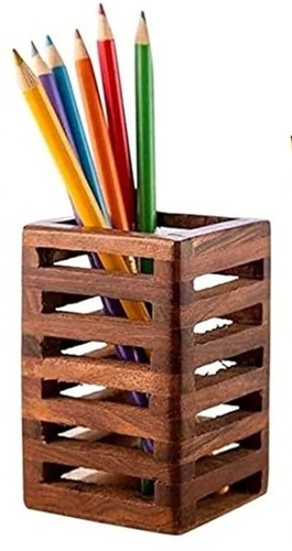 Pen Stand  - Material: Wooden