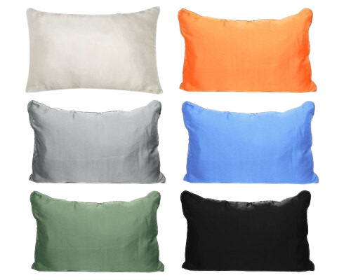 Pillow Cover - Cotton, Customized Size | 100% Pure, Light Weight, Plain Dyed Dobby Style, Suitable for Neck Use