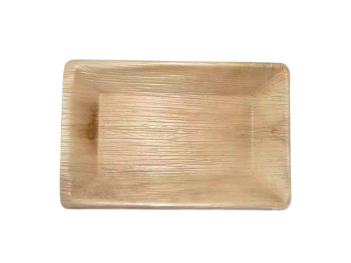 Plain Areca Leaf Plate  - Size: Big