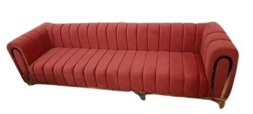 Three Seater Velvet Sofa