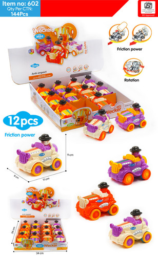 1 Pc Friction Power Cute Bus Box