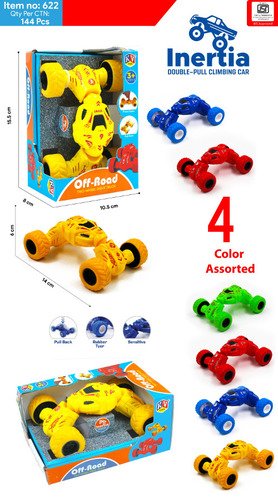 8 Pcs Friction Power Small Torsion Car Toys