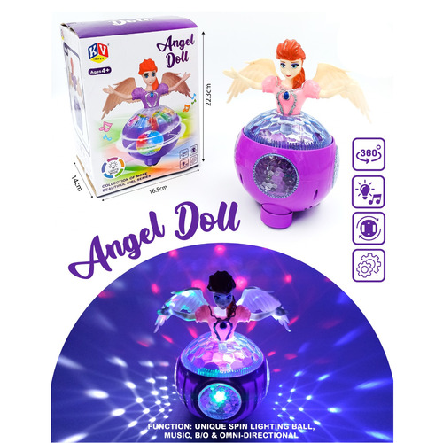 Angel Doll With Light & Music