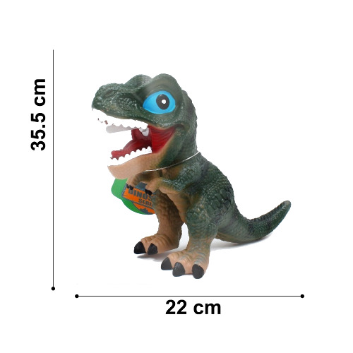 Dino World Dinosaurs With Roar Sound 7 Assorted Models