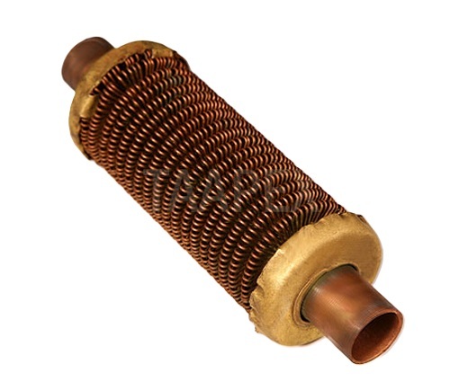 Wire Wound Tube - Material: Brass