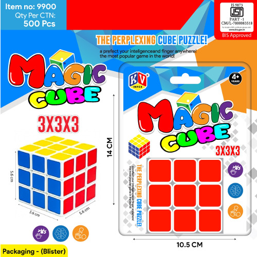 Magic Cube 3X3X3 Blister