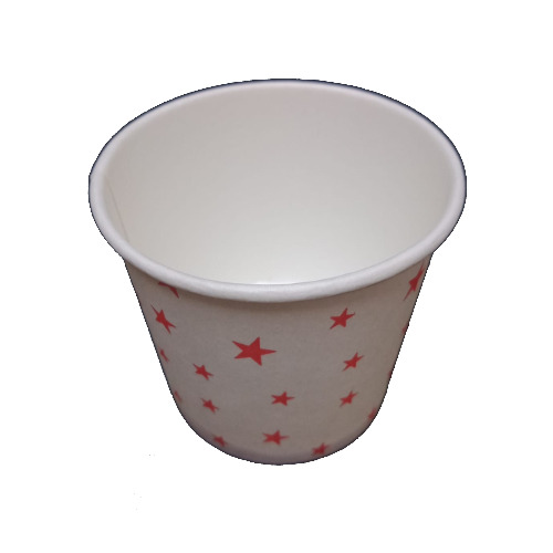 100Ml Printed Paper Cup - Color: Star