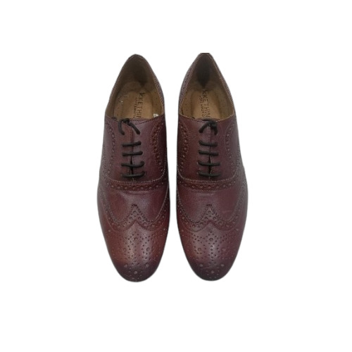 Brown Leather Formal Shoes - Color: Multi Colours