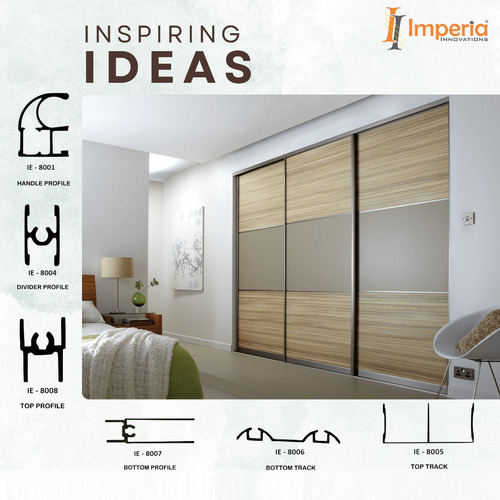 Sliding Wardrobe Aluminium Profile