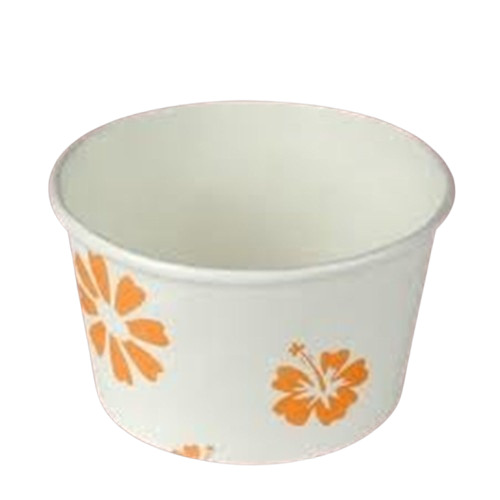 Paper Ice Cream Cup - Color: Brown