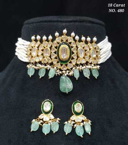 Uncut Diamond Polki Chick Set
