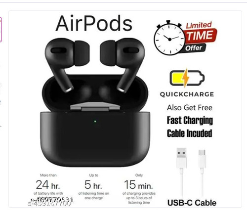 Black Airpod 