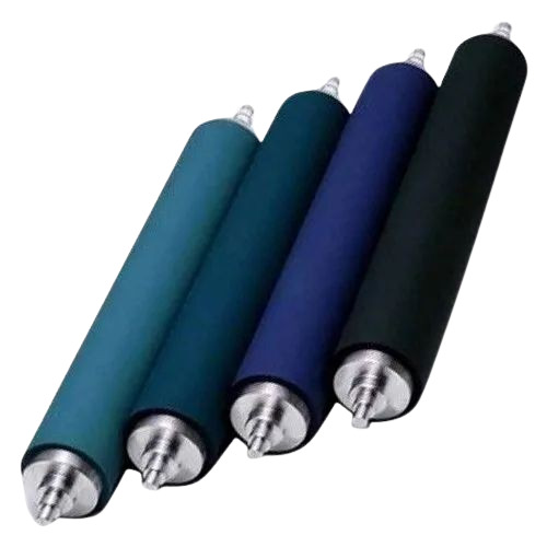 Epdm Rubber Roller - Color: Blue