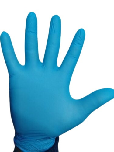 Nitrile Medical Gloves - 100% Pure Lightweight, Blue Color, Full Cuff | Breathable, Waterproof, Unisex, Disposable for Hospital and Clinic Use
