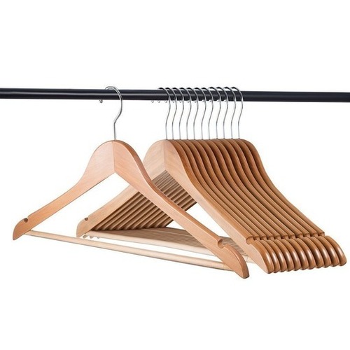 Wooden Hangers - Color: Brown