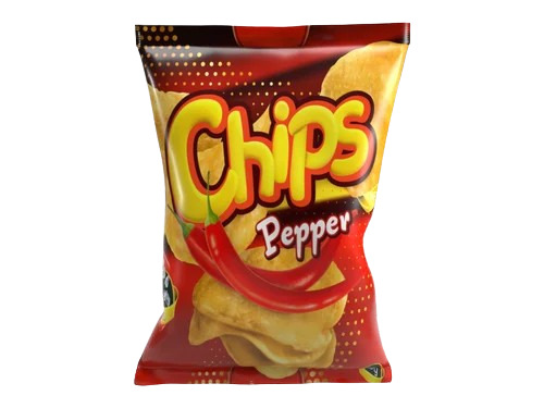 Chips Packaging Pouch - Plastic Material, Printed Design | Ideal for Secure and Attractive Snack Packaging Solutions