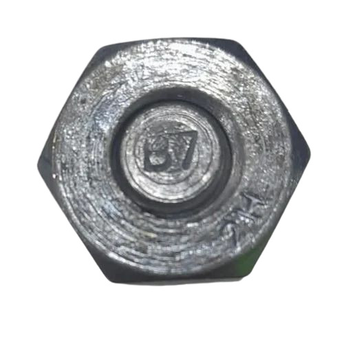 Alloy Steel B7 Stud Bolt - Stainless Steel, Customized Size, Grey Color | Durable, Fine Finished, Hexagon Head, Quenched Heat Treatment