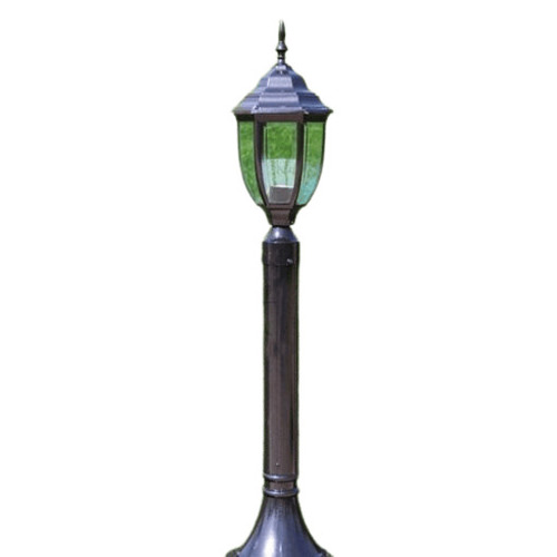 Garden Pole Light - Color: Black