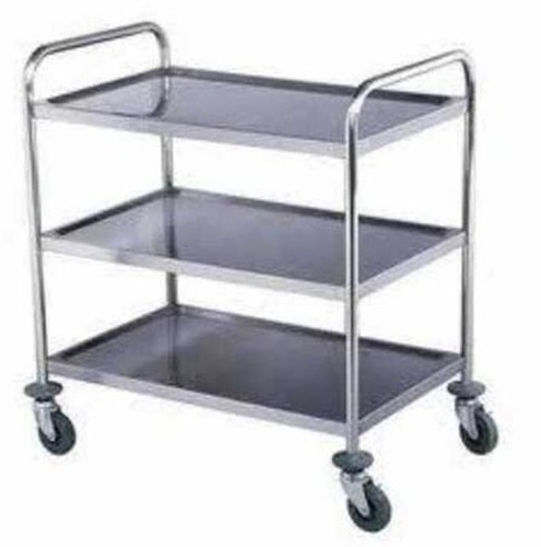 Steel Food Service Trolley - Color: Ss