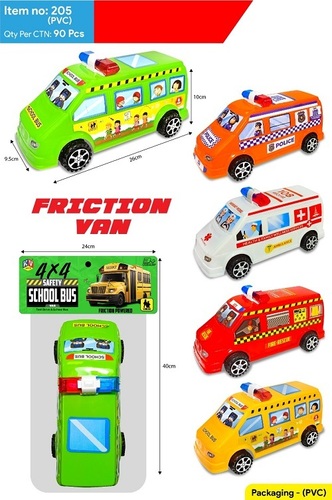 205 School Bus Friction Van