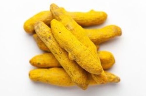 Dried Turmeric Finger - Raw, Finger Form, Yellow Color, Grade A, Stick Shape, 1-Year Shelf Life | Ideal for Cooking and Food Applications