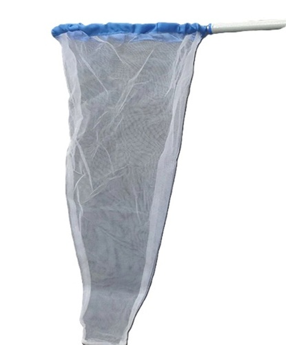 Insect Net - Aluminium Pipe Material, Handle Length 75 cm, Ring Diameter 25-30 cm | Base Material HDPE, Laboratory Application