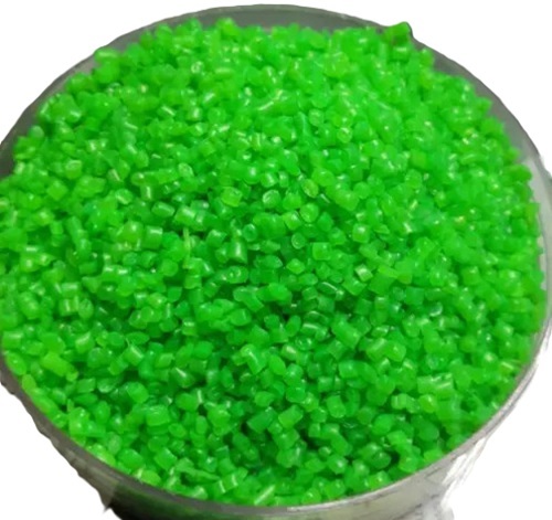 Green PP Granules - 100% Natural Moisture Retention, Industrial Grade, Green Color, No Purity Additives