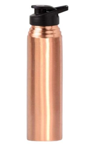 Pure Copper Sipper Bottle - Material: Crystal