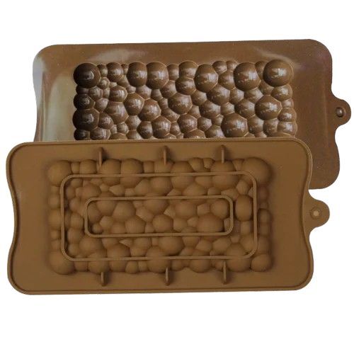 Silicone Big Bubble Chocolate Bar Mould