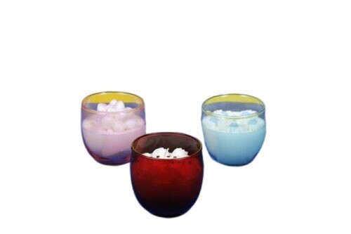 Aromatic Colorful Candle - Color: White