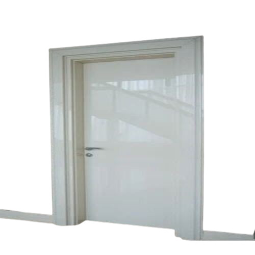 FRP Bathroom Doors - 7x3ft, Colour Coated Brown Finish | Durable, Attractive Design, Customizable Size