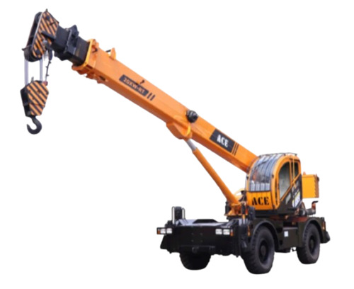 Mobile Crane - Color: Orange