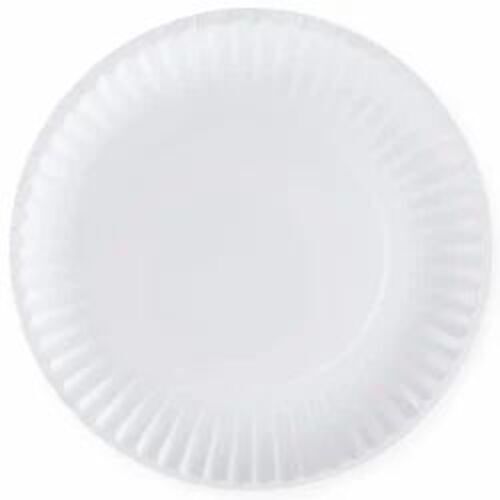 7 Inch White Paper Plate