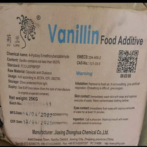 Food Additives - Cas No: Yes