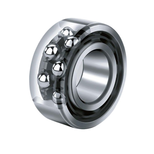 Groove Ball Bearing - Stainless Steel, Double Row, Polished Silver Finish | Corrosion Resistant, Easy to Install, Hot Rolled, Galvanized Surface