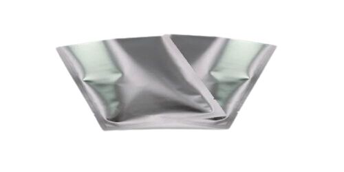 Laminated Aluminium Foil Bag - 5x14 Inch Silver | Multi-Layered Structure Heat Sealable Puncture & Tear Resistant Customizable Printing Eco-Friendly Options
