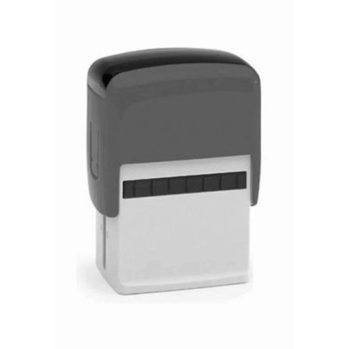 Self Ink Stamp - Plastic, Rubber Material, Standard Size | Portable, Lightweight, Crack and Water Resistant