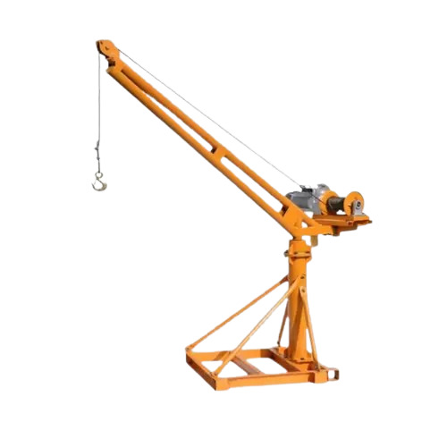 Yellow Portable Mini Crane - Application: Specified